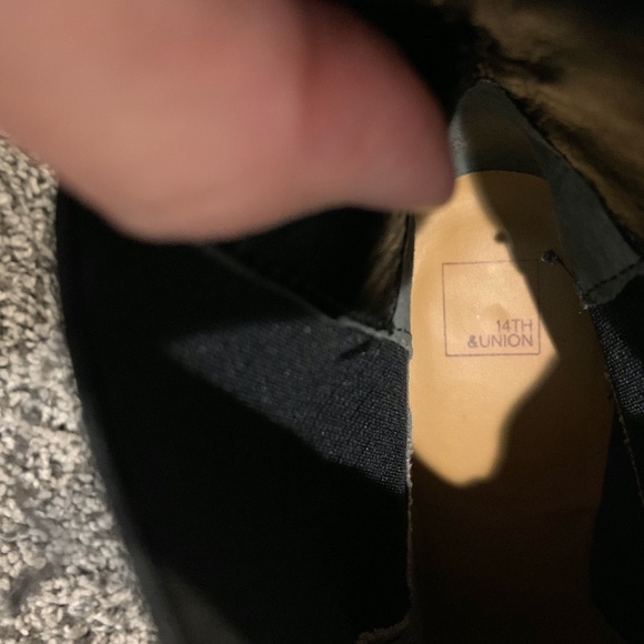 14th & Union Pull On Suede Ankle Booties 8.5 - Picture 6 of 11